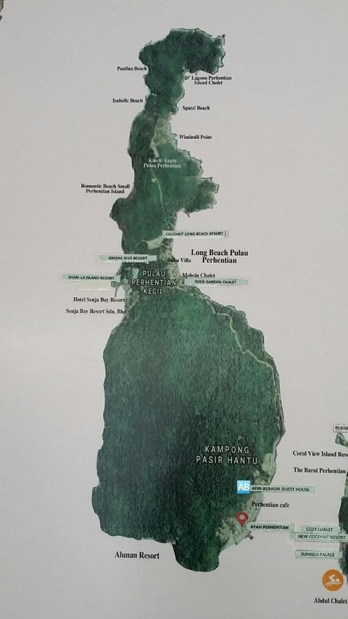 Perhentian Ab Guest House Kampong Pasir Hantu ภายนอก รูปภาพ